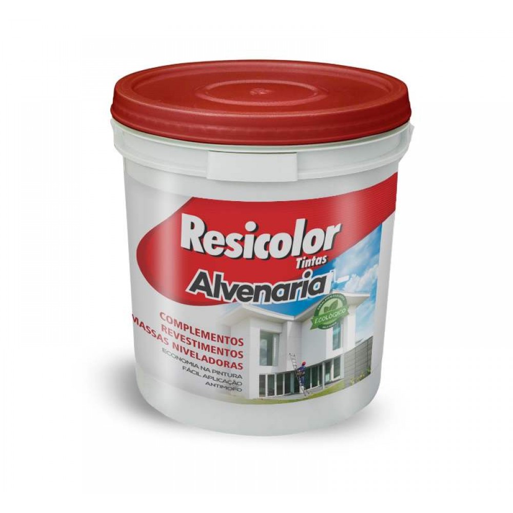 FUNDO PREPARADOR PAREDE E GESSO BRANCO 3 6LT RESICOLOR