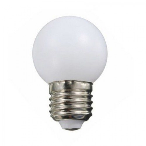 LAMP BOLINHA LED E27 3W-127V BR. FRIA GALAXY