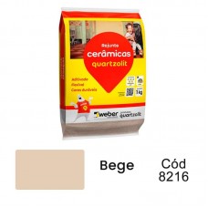 8216 - REJUNTE BEGE 1KG QUARTZOLIT
