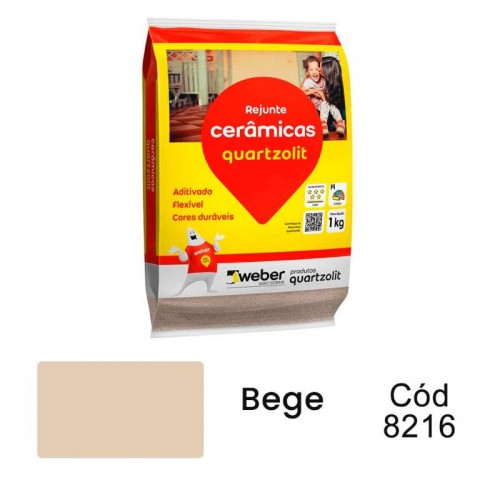REJUNTE BEGE 1KG QUARTZOLIT