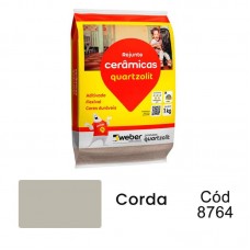 8764 - REJUNTE CORDA 1KG QUARTZOLIT