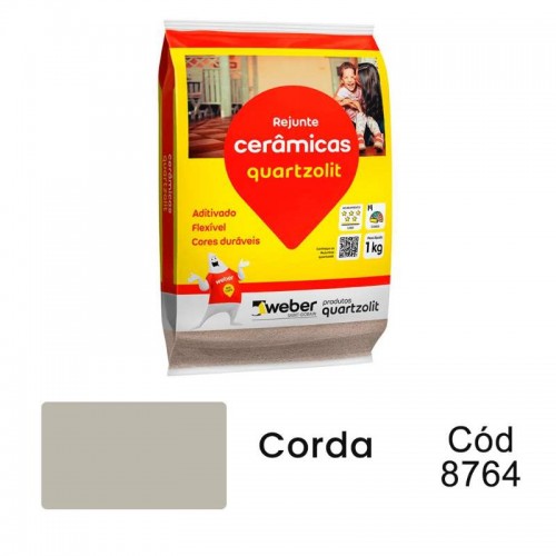 REJUNTE CORDA 1KG QUARTZOLIT