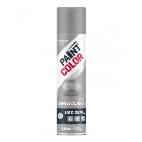 Spray Uso Geral Paint Color Cinza Claro 400ml