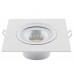 Spot LED Embutir Quadrada 5w Amarela-3000K - Avant