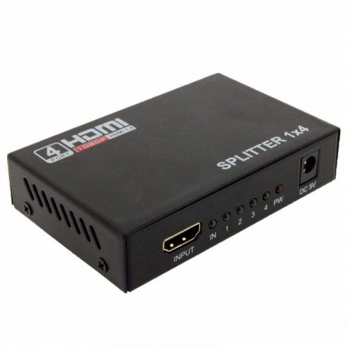 DIVISOR HDMI 1 ENTRADA 4 SAIDAS - 4K