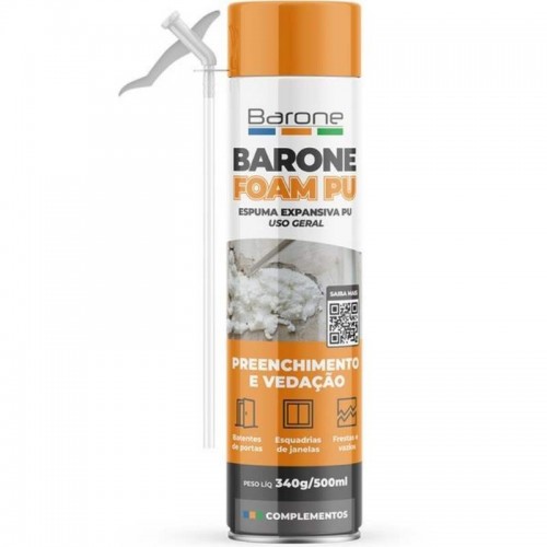 Espuma Poliuretano 500ml-340gr - Barone