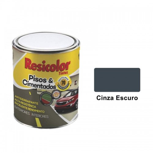 TINTA P/PISO  1/4 CZ. ESCURO ACETINADO