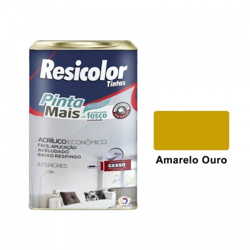 TINTA ACR.ECON.PINTA MAIS 18L AM.OURO