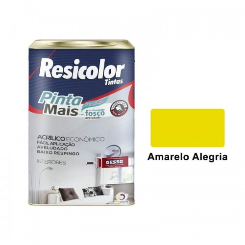 TINTA ACR.ECON.PINTA MAIS 18L AM.ALEGRIA