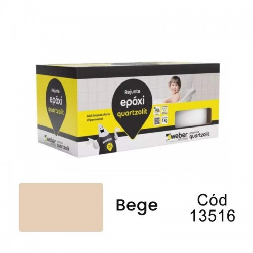 REJUNTE 1KG EPOXI BEGE QUARTZOLIT