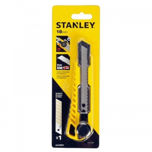 ESTILETE RETRATIL C/BOTAO GIRATORIO 18MM STHT-10321-840 STANLEY