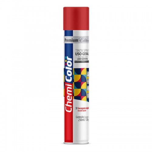 SPRAY U.GERAL CHEMICOLOR VERMELHO 250ML