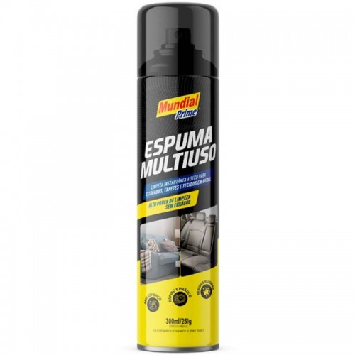 ESPUMA MULTIUSO LAVANDA 300ML ESTOFADOS/SOFA /BANCO D/CARRO E TECIDOS MUNDIAL PRIME