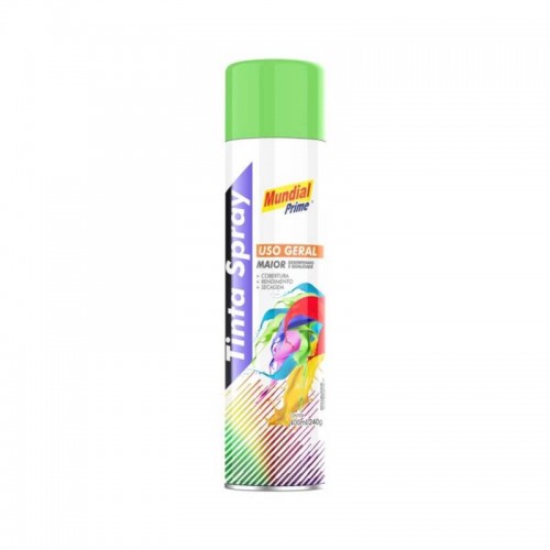 SPRAY USO GERAL MUNDIAL PRIME VERDE CLARO 400ML