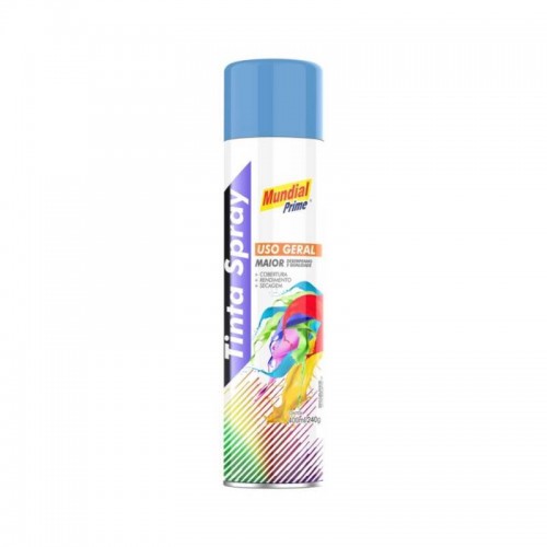 SPRAY USO GERAL MUNDIAL PRIME AZUL CLARO 400ML