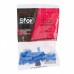 LUVA DE EMENDA 1,5MM-2,5MM AZ ENCARTELADO C/20PCS