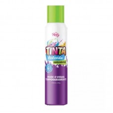 14870 - TINTA SPRAY P/CABELO TEMPORARIA VD.NEON 150ML MY PARTY