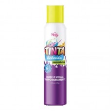 14871 - TINTA SPRAY P/CABELO TEMPORARIA AM.NEON 150ML MY PARTY