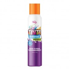 14872 - TINTA SPRAY P/CABELO TEMPORARIA LAR.NEON 150ML MY PARTY