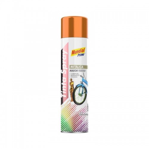 SPRAY METALICO MUNDIAL PRIME COBRE 400ML