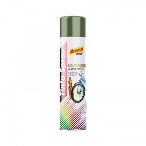 SPRAY METALICO MUNDIAL PRIME VERDE 400ML