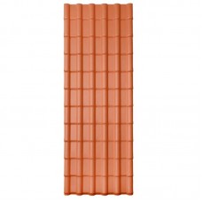 14928 - TELHA PVC PLAN CERAMICA/TERRACOTA 2,42MX0,88CM LUXTELHAS