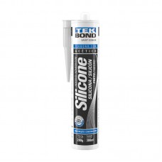 15105 - COLA SILICONE ACETICO 280GR PRETO TEKBOND