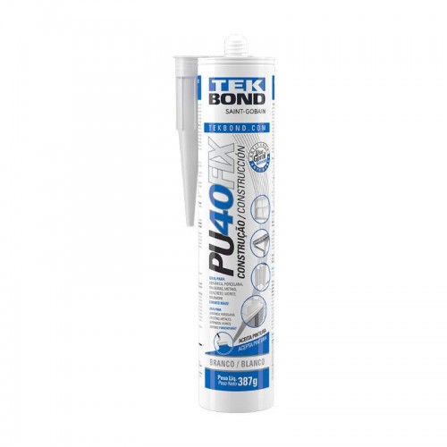 COLA POLIURETNO PU 40 FIX BRANCO 387G TEKBOND