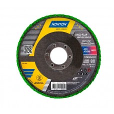 15165 - DISCO FLAP 4.1/2 GR  120 OXIDO ALUMINIO STANDARD NORTON