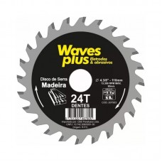 15217 - SERRA CIRCULAR WIDEA 4.3/8X24D WAVES PLUS BLACK