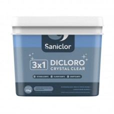 15439 - CLORO MULTI ACAO 3X1GRANULADO 10KG DICLORO CRYSTAL CLEAR  SANICLOR