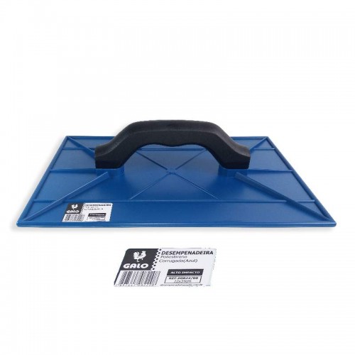 DESEMPENADEIRA PVC CORRUGADA 22X34 AZUL 822 GALO