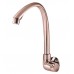 TORNEIRA COZINHA BICA ALTA MOVEL PAREDE ABS ROSE GOLD 1/4 VOLTA LINEA TIGRE 