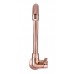 TORNEIRA COZINHA BICA ALTA MOVEL PAREDE ABS ROSE GOLD 1/4 VOLTA LINEA TIGRE 