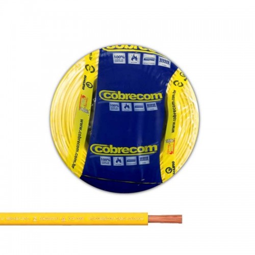 CABO FLEX COBRECOM  1,5MM AMARELO