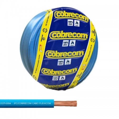 CABO FLEX COBRECOM  1,5MM AZUL