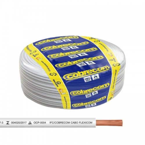 CABO FLEX COBRECOM  1,5MM BRANCO