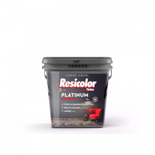 TINTA ACR.PREMIUM PLATINUM   3,2L BR-FOSCO RESICOLOR 