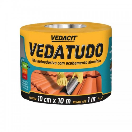 FITA VEDATUDO 10CMX10M VEDACIT 
