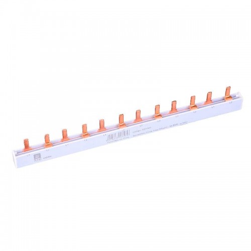 BARRAMENTO  80A BIFASICO 12P DIN 22CM TAF