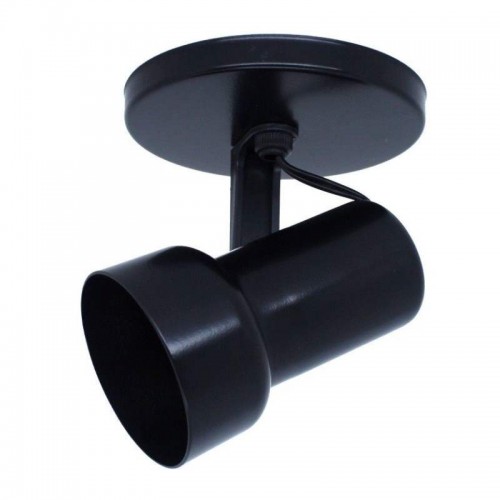 SPOT S/ALETA INJETADO CANECA 1 BOCAL E27 PT OPL