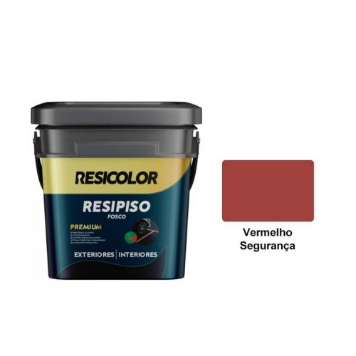 TINTA RESIPISO 16L VERMELHO SEGURANÇA FOSCO