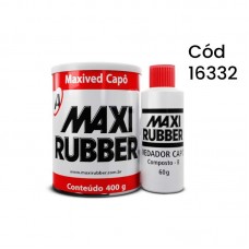 16332 - KPO MASSA CAPO MAXIVED BRANCO 400GR MAXI RUBBER
