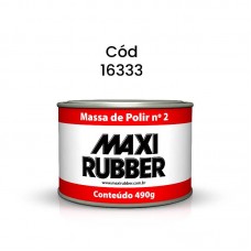 16333 - MASSA DE POLIR Nº2 MAXI RUBBER 490GR