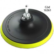 16361 - BASE SUPORTE P/ DISCO LIXA VELCRO 125MM ROSCA M14 STARFER