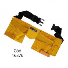16376 - CINTO PARA FERRAMENTAS COM 11 BOLSOS STARFER