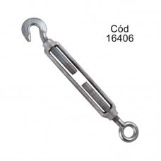 16406 - ESTICADOR GALVANIZADO P/CABO DE AÇO STARFER 3/8
