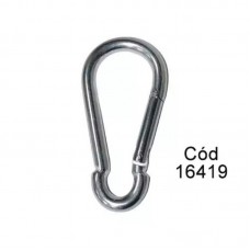 16419 - MOSQUETAO ZINCADO 6X60 C/TRAVA DE MOLA STARFER