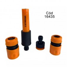 16435 - JG ESGUICHO E CONECTORES P/MANGUEIRA 4PCS STARFER