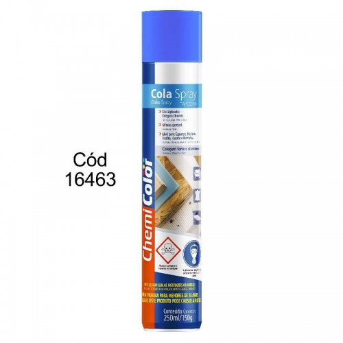 COLA TAPECEIRO SPRAY 150GR-250ML CHEMICOLOR